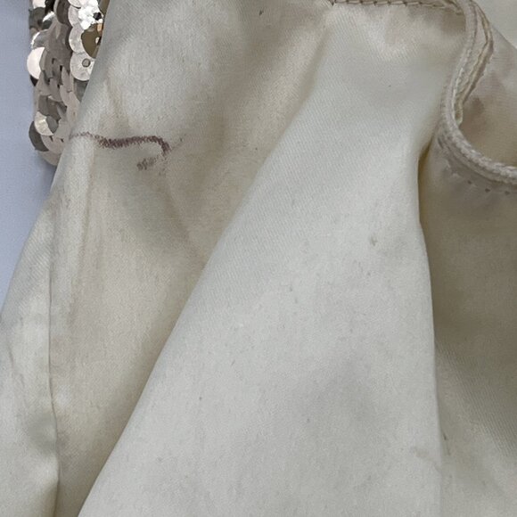 RARE Coach 15383 Poppy Gold Sequin Spotlight Satchel Purse Handbag READ - Picture 12 of 15